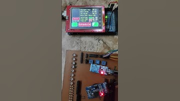 TFT LCD Shield Arduino Mega Temperature Control |  TFT LCD Menu | ILI9341| ILI9486 TFT LCD Menu