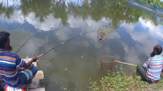 unique Fishing videos |catching Big Ruh Fish In beautiful nature #fishing