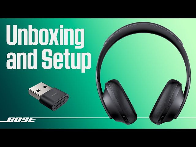 Bose Noise Cancelling Headphones 700 UC – Unboxing + Setup - YouTube