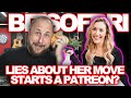 Bits of bri lying about moving for clicks  starts a patreon to make more  from her fans