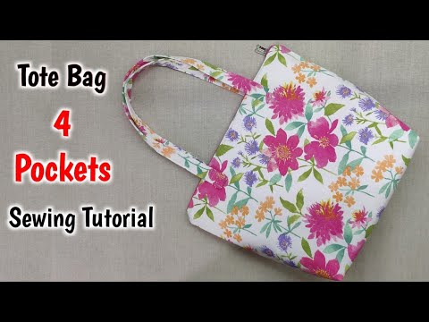 Charm pack tote bag tutorial | Tote bag pattern free, Tote bags sewing, Tote  bag tutorial