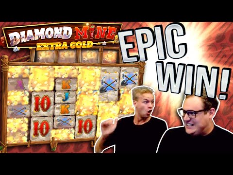 EPIC WIN on Diamond Mine Extra Gold! (Bonus Buy Giveaway)