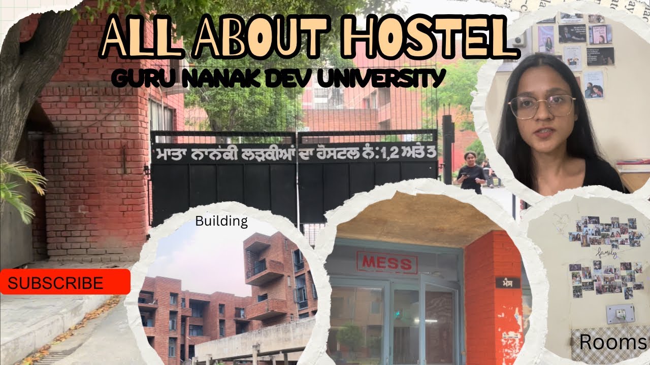 All about GNDU (guru nanak dev university) HOSTELS, Amritsar,| Rooms,mess, admission process,fees|