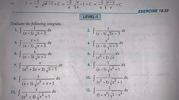 RD SHARMA EX 19.32 Q1 TO  Q14 SOLUTIONS OF CHAPTER 19 INDEFINITE INTEGRALS CLASS 12TH