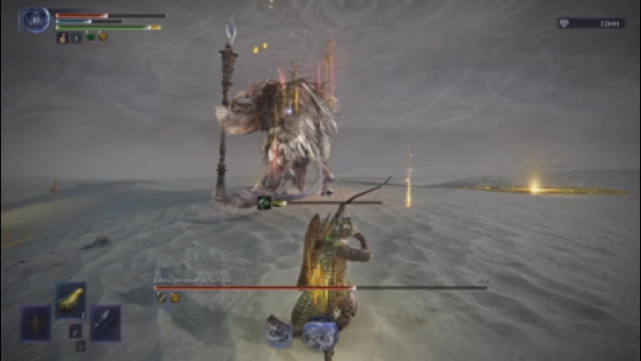 Elden Ring Nightreign, Everdark Libra boss fight with Hawkeye