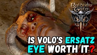 Is Volo's Ersatz Eye worth it in Baldur's Gate 3 👁️ Baldur’s Gate 3 Patch 8 Gameplay 🔥 #baldursgate3