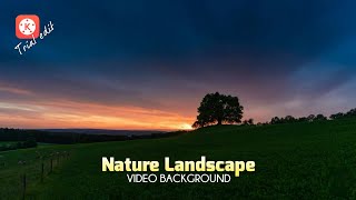 Background Footage Puisi, Quote, Mentahan Video Sunset, Nature Landscape