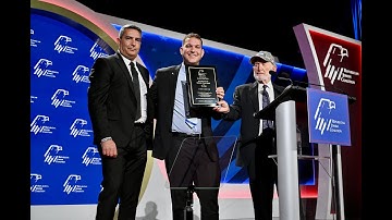 Presentation of the Defender of Freedom and Security Award by the Mizel Foundation to Itay Sagy