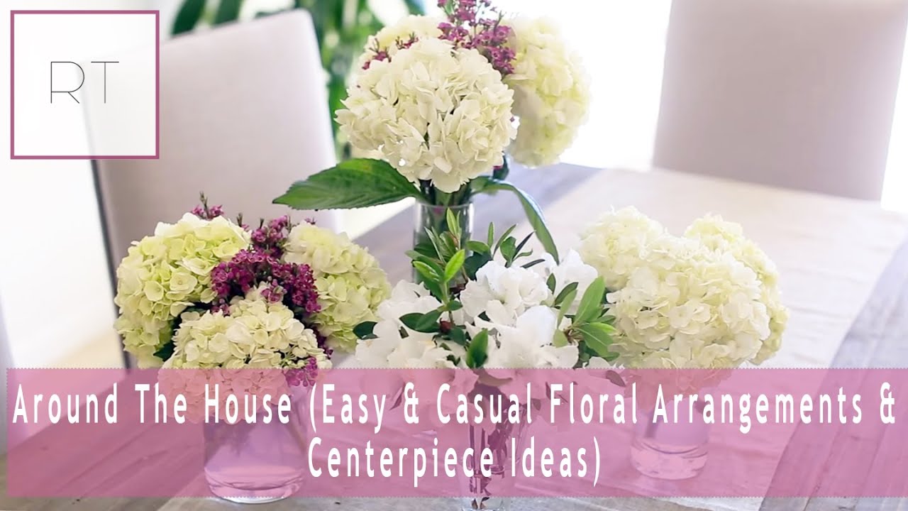 Easy Floral Arrangements around the house (easy & casual floral arrangements & centerpiece Easy Floral Arrangements around the house (easy & casual floral arrangements & centerpiece