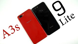 OPPO A3s vs Honor 9 Lite  Speed Test, Memory Management test and Benchmark Scores