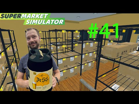 Das Lager muss Voll werden! #supermarketsimulator #41