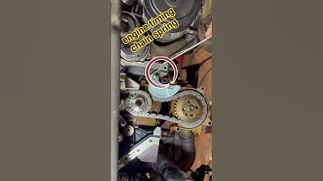 engine timing chain spring! #shorts #youtube #foryou