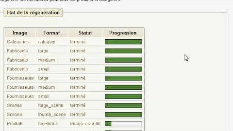 Regenerate thumbnails module for Prestashop