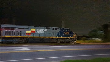 CSX’s Seaboard System Heritage Unit Returns On I045!