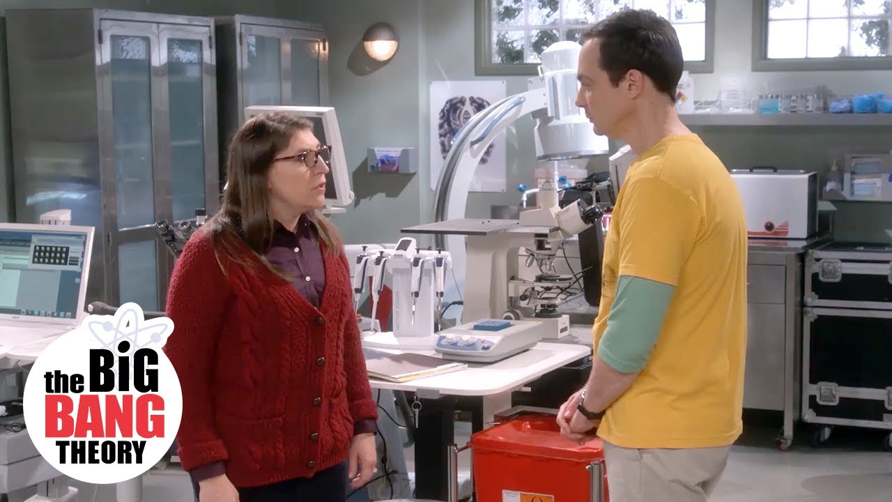 Sheldon Removed Amy From Her Project | The Big Bang Theory - YouTube