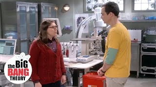 Sheldon Removed Amy From Her Project | The Big Bang Theory