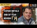 CUPANI Metals End of Year Review | CUPANI Metals