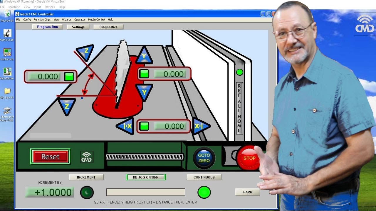 CNC Control For Cabinet Saw