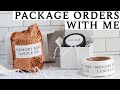 PACKAGE ORDERS WITH ME | Podcast Style | Let’s Talk Labeling, Time Management & Efficiency