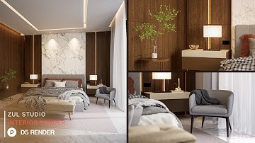 Realistic Interior Render with D5 Render | Bedroom 223 Part 2 |  Downloadable Project File Included