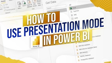Presentation Mode in Power BI