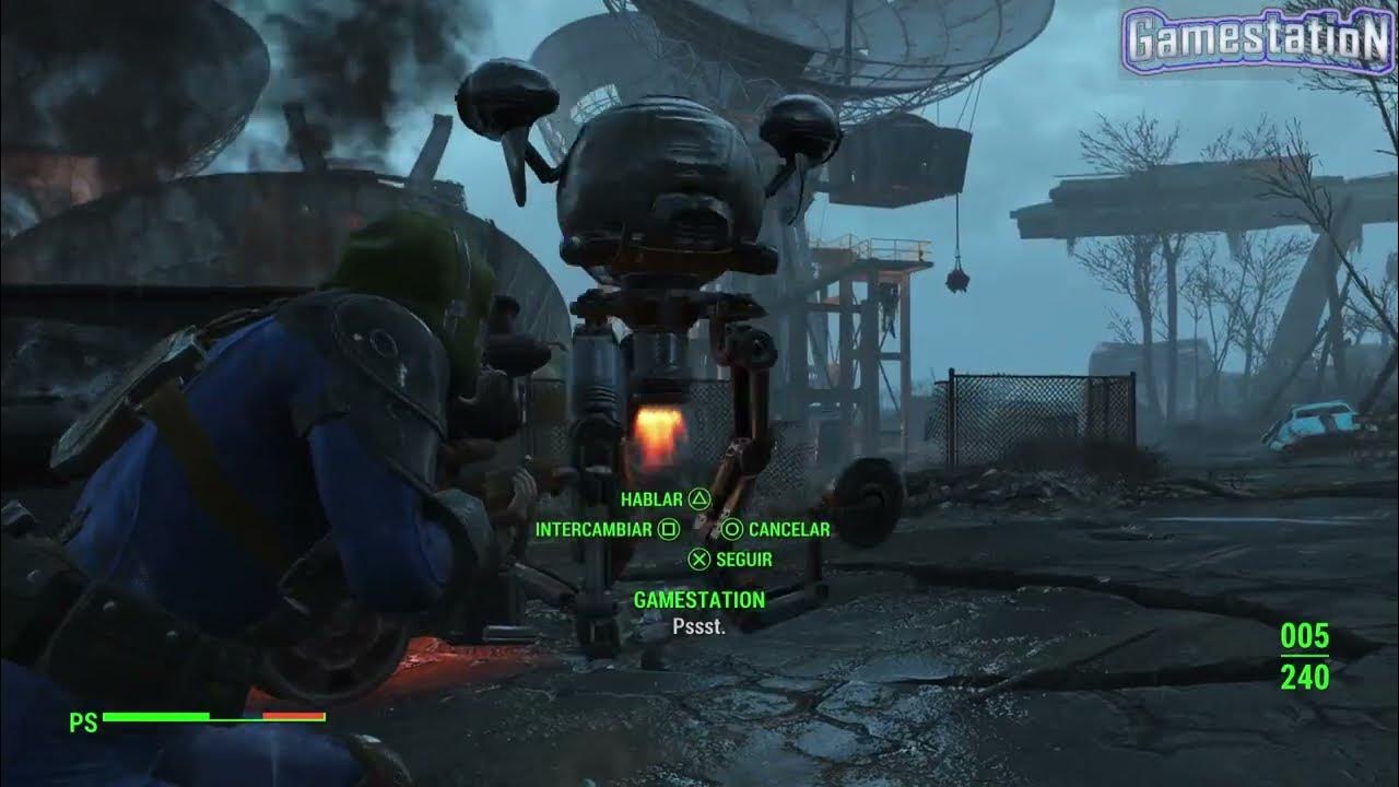 Fallout 4 LA PATRULLA PERDIDA Escucha La Holocinta De La Caballero Astlin . Investiga La