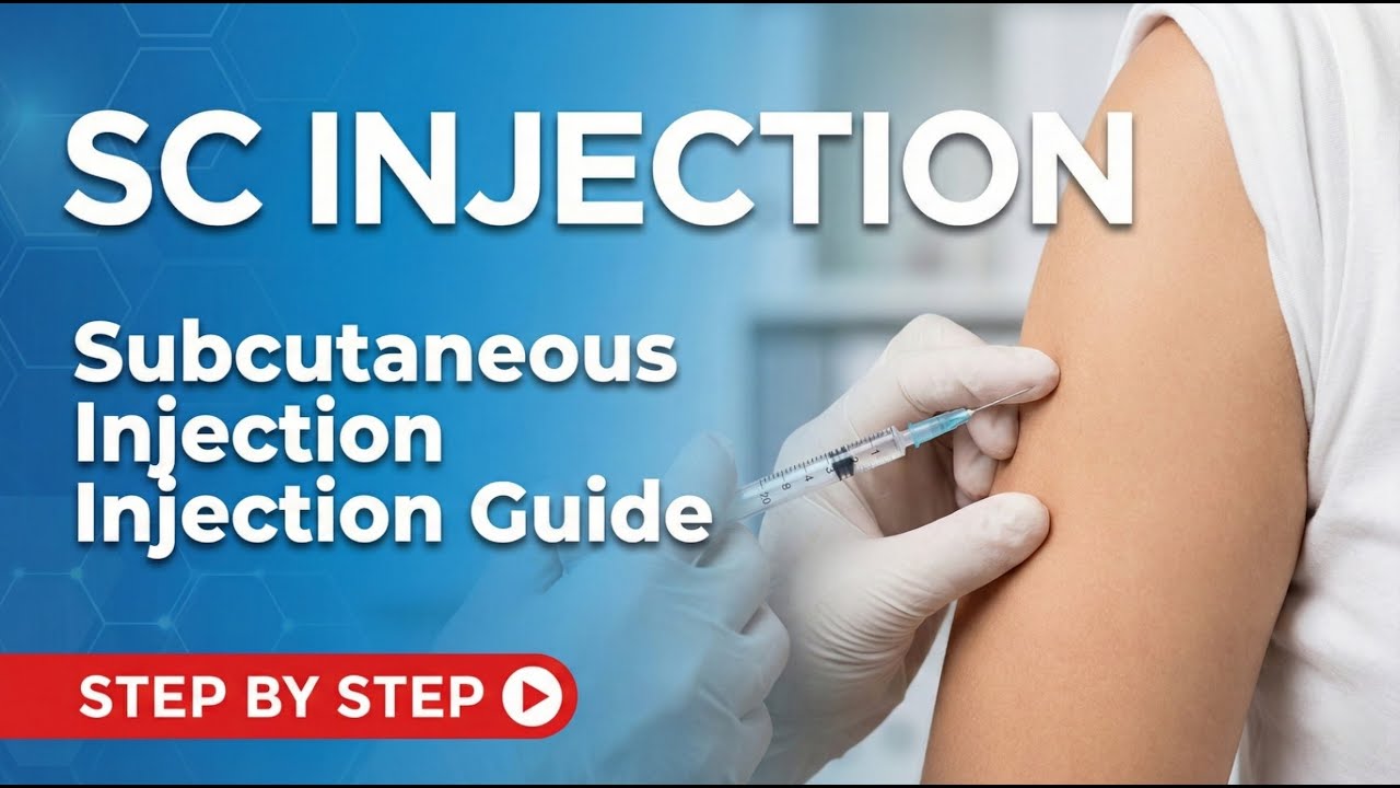 clinical skills| SC injection