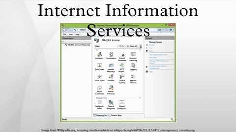 Internet Information Services