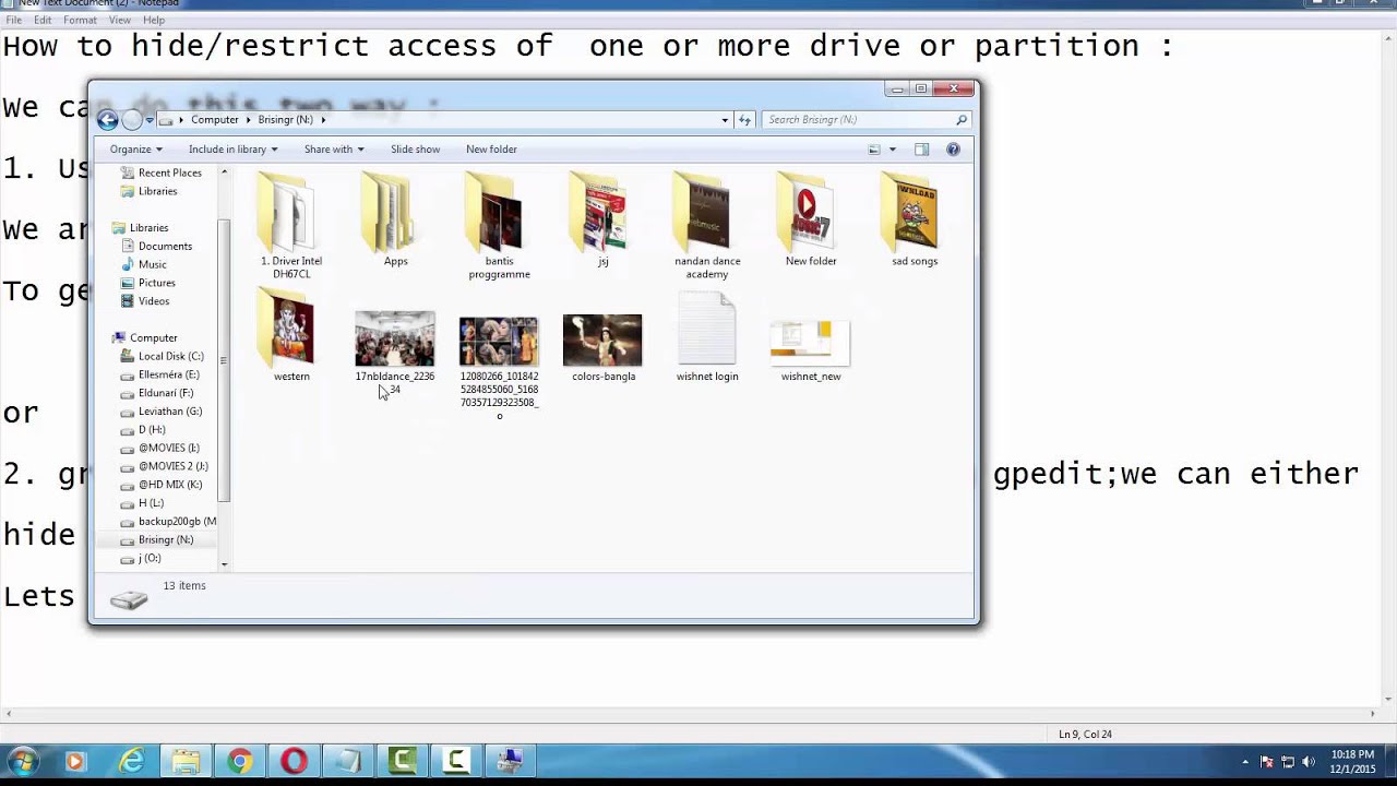 How To Restrict Access Of Specific Drive YouTube how-to-restrict-access-of-specific-drive-youtube