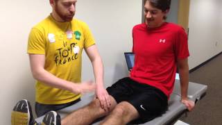 Clarkes Sign Patellar Grind Test