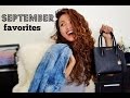 September Favorites!