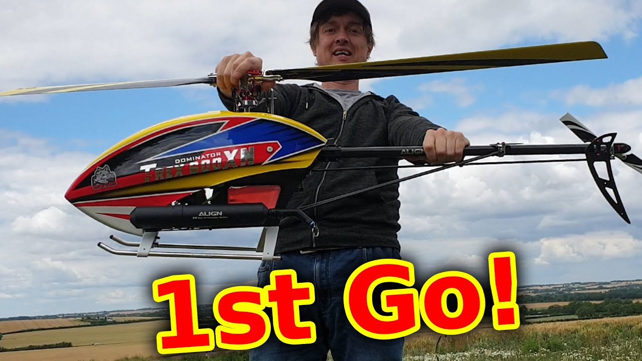 gesloten ingenieur nieuws Idiot Tries to Fly Giant NITRO RC Helicopter - YouTube