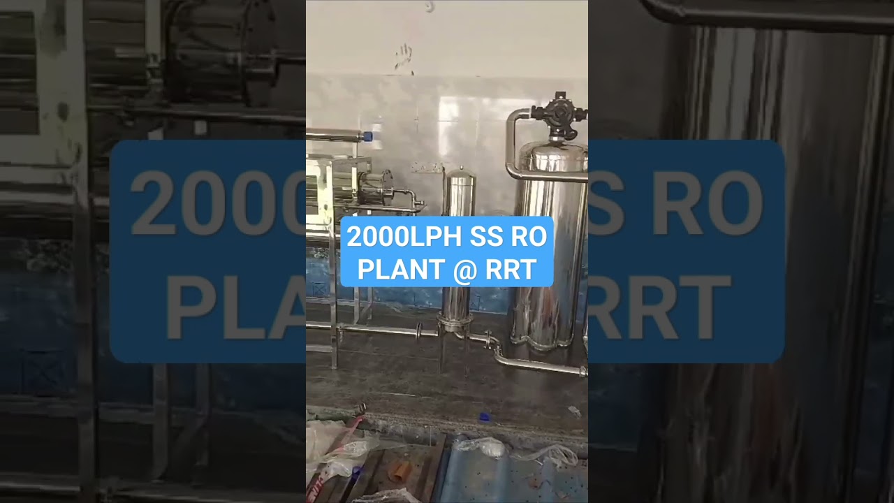 2000LPH SS RO PLANT 