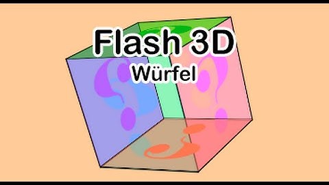 Flash 3D Cube