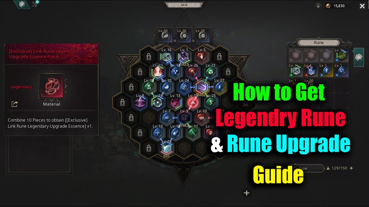 Undecember Runes List Guide