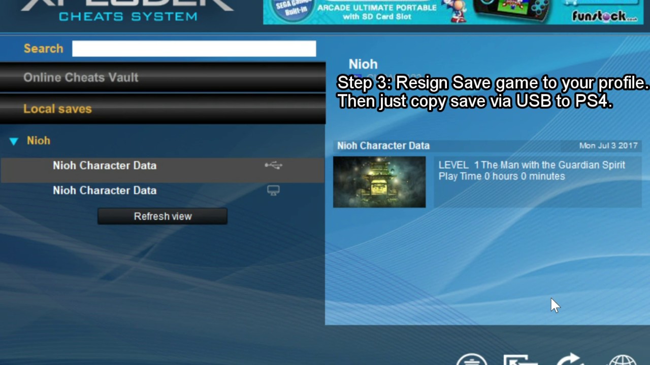 PS save game. Save Wizard for ps4 Max. System cheats