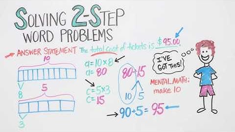 Solving 2-Step Word Problems | Good To Know | WSKG