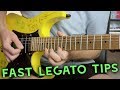 Tips For FAST LEGATO Efficiency And Stamina