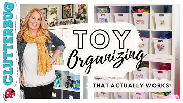 How to Organize Toys (so they ACTUALLY stay tidy) 🎉