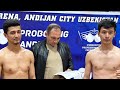 Asadbek arapov vs abdullo kuchkarov