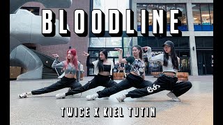 [KPOP IN PUBLIC ONE TAKE]  TWICE X Kiel Tutin - “Bloodline (Ariana Grande)” Dance Cover[BGM STUDIO]