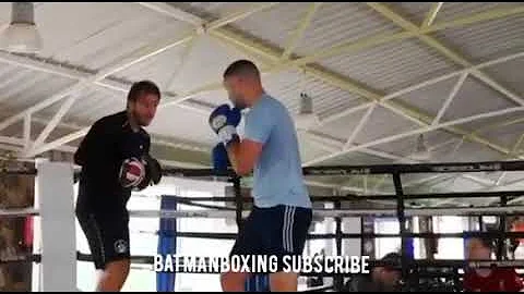 JOSH TAYLOR IN CAMP WITH BEN DAVISON