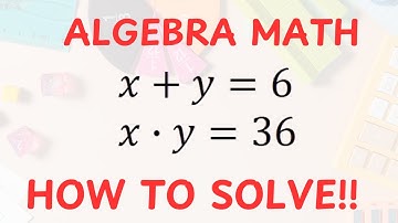 Nice Math Algebra Simplification | Find the value of x and y