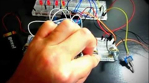 [ARDUINO] 4-Step Sequence Synth Prototype(incomplete)