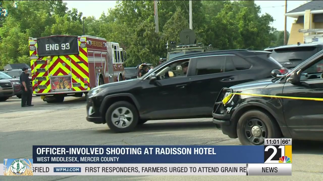⁣Officer involved shooting at Radisson hotel