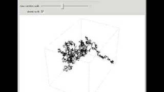 Lattice Random Walk in 3D