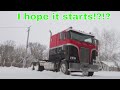 Big Rig Life:: 362 cabover cold start