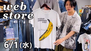 【 6/1ベルベルジン web store！ベルベットアンダーグラウンド エッシャー デビッドボウイtee 501XX チャンピオンリバースウィーブ】