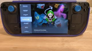 Exploring emulation on Steam Deck with EmuDeck. Gamecube play test