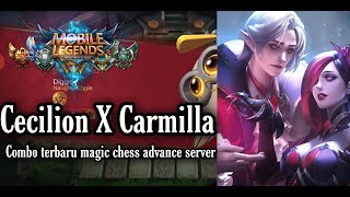 Cecilion X Carmilla = Counter Synergy Asassins | Combo Terbaru Hero di Magic Chess Advance Server